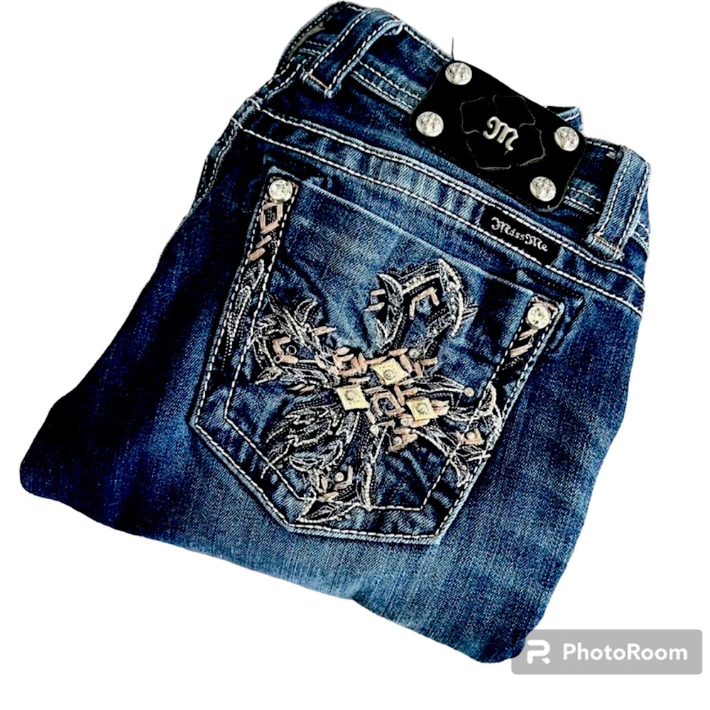 Miss Me Bootcut‎ Denim Jeans JP5494B.